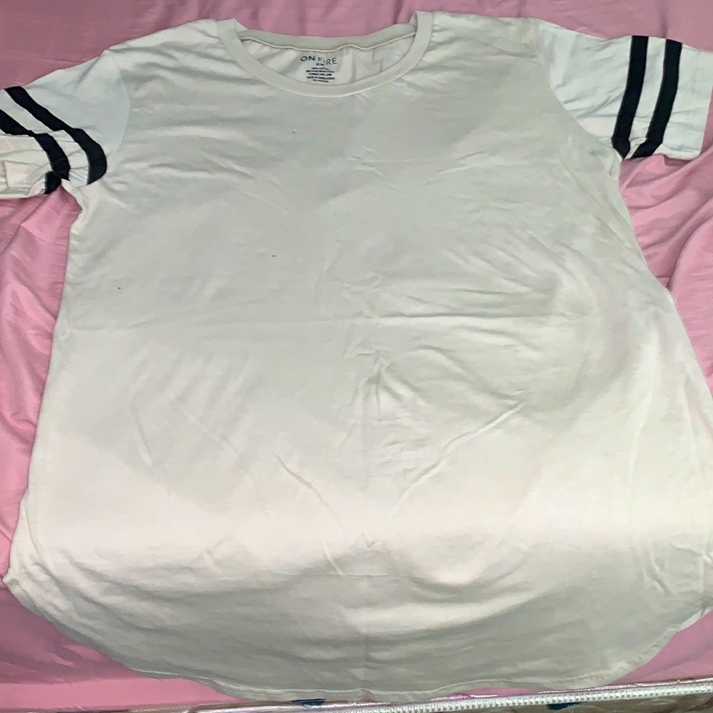 On fire long t-shirt for a night out.